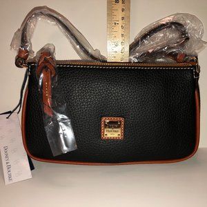 NWT black & brown Dooney & Bourke petite crossbody